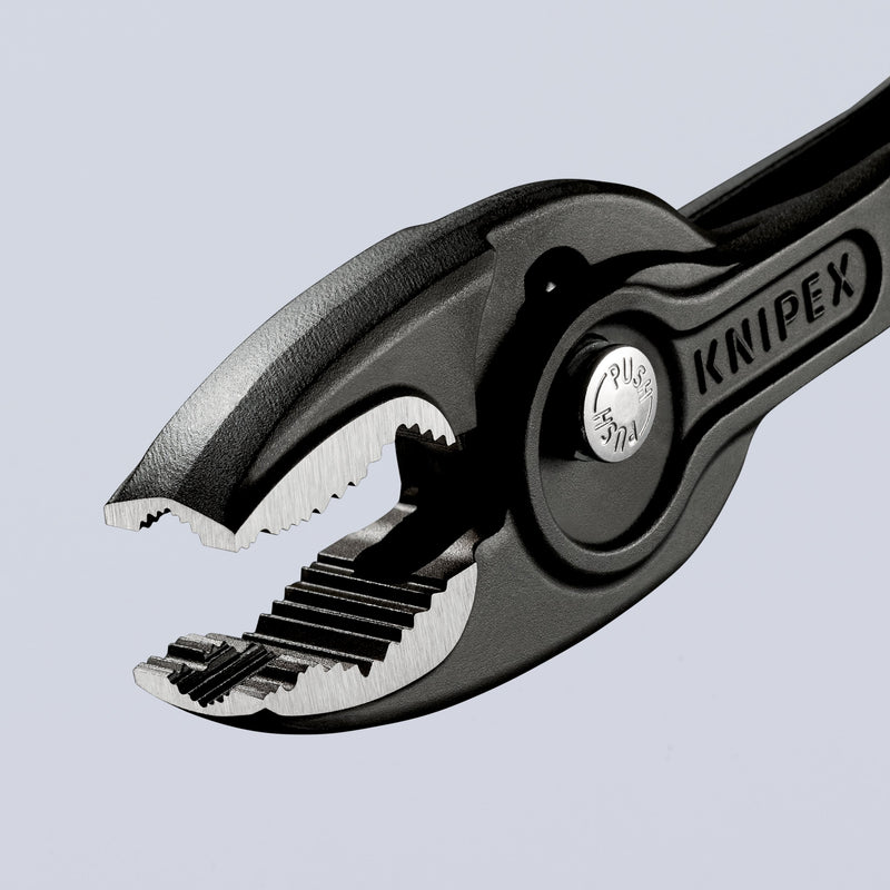 Knipex - Wasserpumpenzange Frontgreifzange 82 01 200 schwarz atramentiert