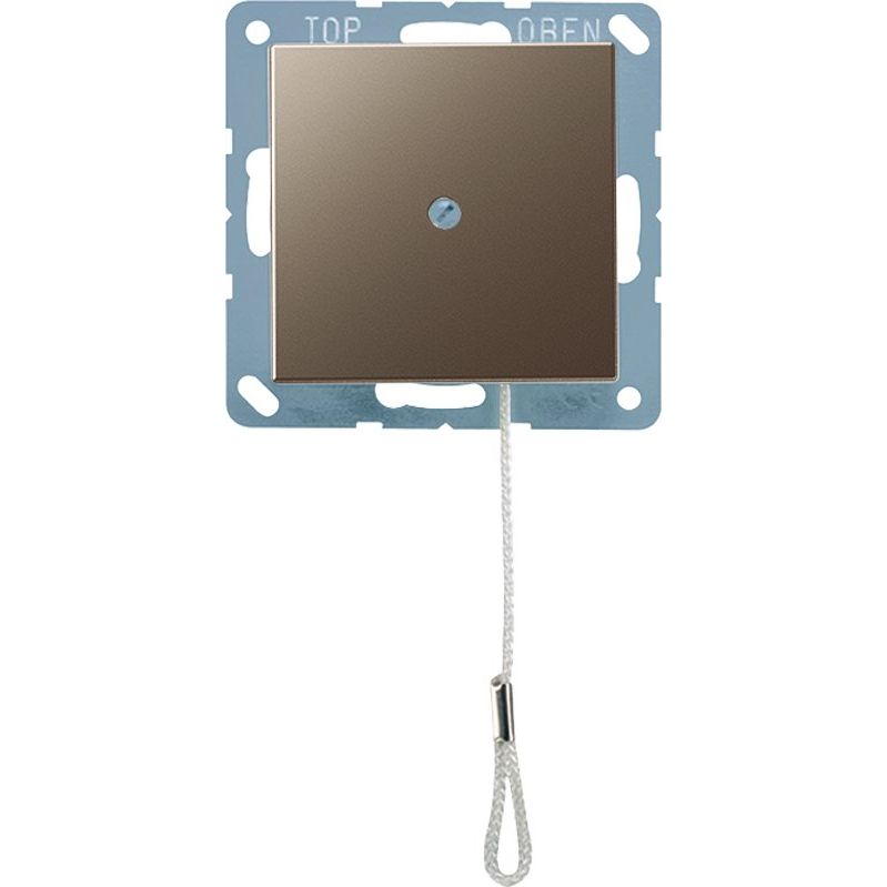 Jung - Installationsschalter Zugwechselschalter 10 AX A 506 BF NUZ MO mokka