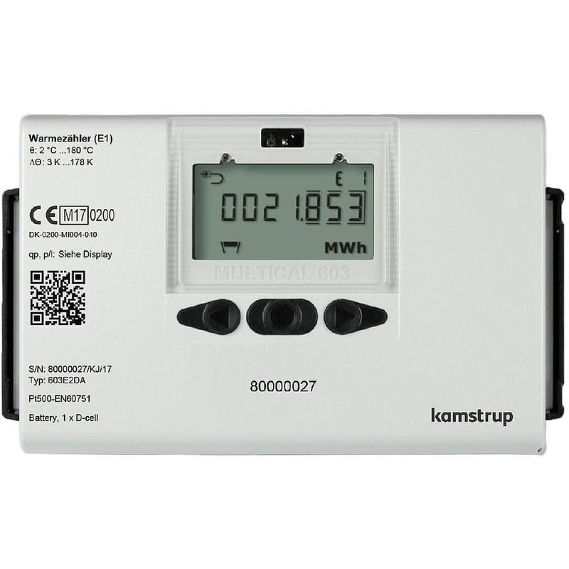 Lingg&Janke - Wärmezähler KNX-Wärmengenzähler KAM-MC603 #84802 Qp0,6DN20/190mm/G1