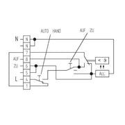 Eberle Controls - Raumthermostat/Uhrenthermostat Raumtemperaturregler KLR-E 7037 f.Klimatisierung