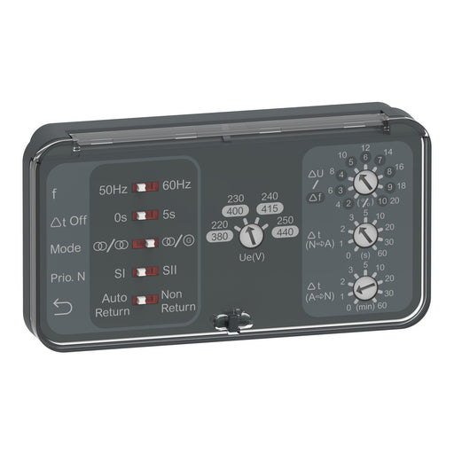Schneider Electric - Display/Bedienfeld Anzeigemodul TransferPacT TPCCIF02 Automatik+Drehknöpfe