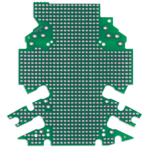 WAGO - Elektronik-Leergehäuse Lochrasterplatine 2857-194/3140-000 1-1-Anschlussebenen − 5 Stück