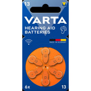 Varta Cons.Varta - Batterie Hörgerätebatterie VARTAHearAidB13 Bli6 Batteries 13