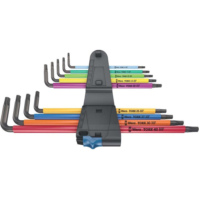Wera - Werkzeugset 6-rund Winkelschlüssel 05024470001 TX 8 - TX 40