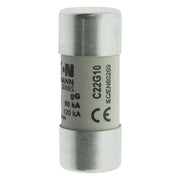 Eaton - Zylindrische Sicherung Sicherungseinsatz Nieders. CYLINDRICA#C22G10 10A AC 690V 80kA − 10 Stück