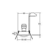 Brumberg Leuchten - Downlight/Strahler/Flutlicht Einbaustrahler GU10 36144780 schwarz
