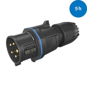 Walther Werke - CEE-Stecker (IEC 60309) CEE NEO Stecker Classic FW231509CC 32A 5P 9h IP54
