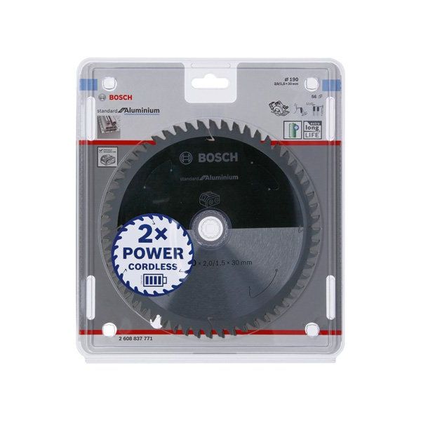 Bosch - Kreissägeblatt PRO Aluminium cordless 2608837771 Kreissägeblatt 190 x