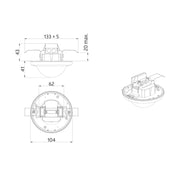 BEG Brück Electronic - Bewegungsmelder/Präsenzmelder komplett Bewegungsmelder BL4-DE
