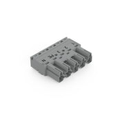 WAGO - Steckverbinder für steckbare Gebäudeinstallation Stecker 5-polig 770-255/062-000 Kod. B,grau − 50 Stück