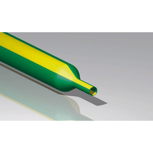 Cimco Werkzeuge - Schrumpfschlauch 181640 2:1, grün-gelb