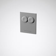 Trilux - Mechanisches Zubehör/Ersatzteile für Leuchten Endkappe YNSDHZKS7x8St-Esp03 silber