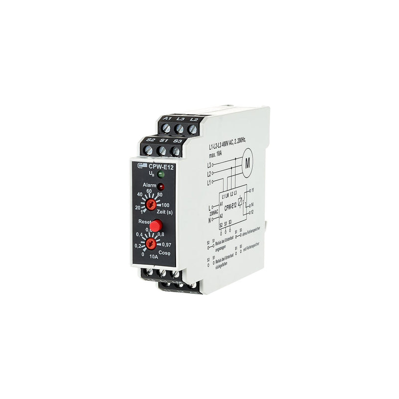 Metz Connect - Phasenüberwachungsgerät Überwachungsrelais CPW-E12 230AC1W 10A