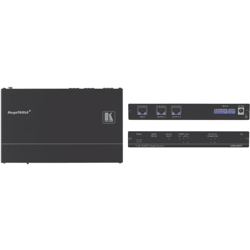 Kramer - Audio/Video-Funksystem 4K Verteilverstärker VM-2DT 1:2 4:2:0 HDBaseT
