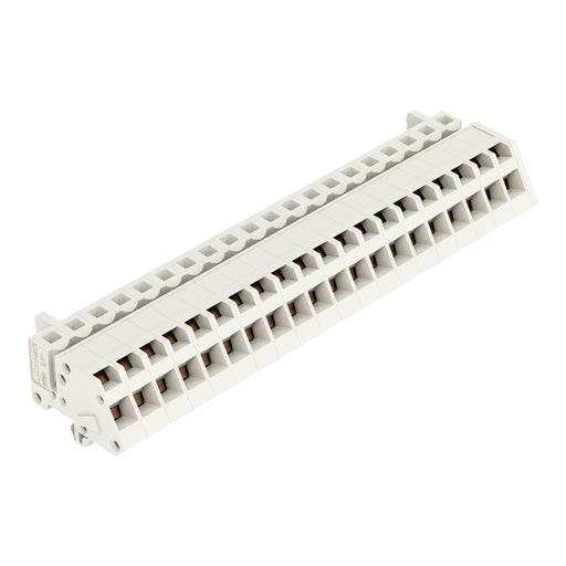 WAGO - Kabelsteckverbinder für Leiterplattensteckverbinder 1-Leiter Federleiste 721-320/008-000 CAGECLAMP 2,5mm²,lgr − 10 Stück