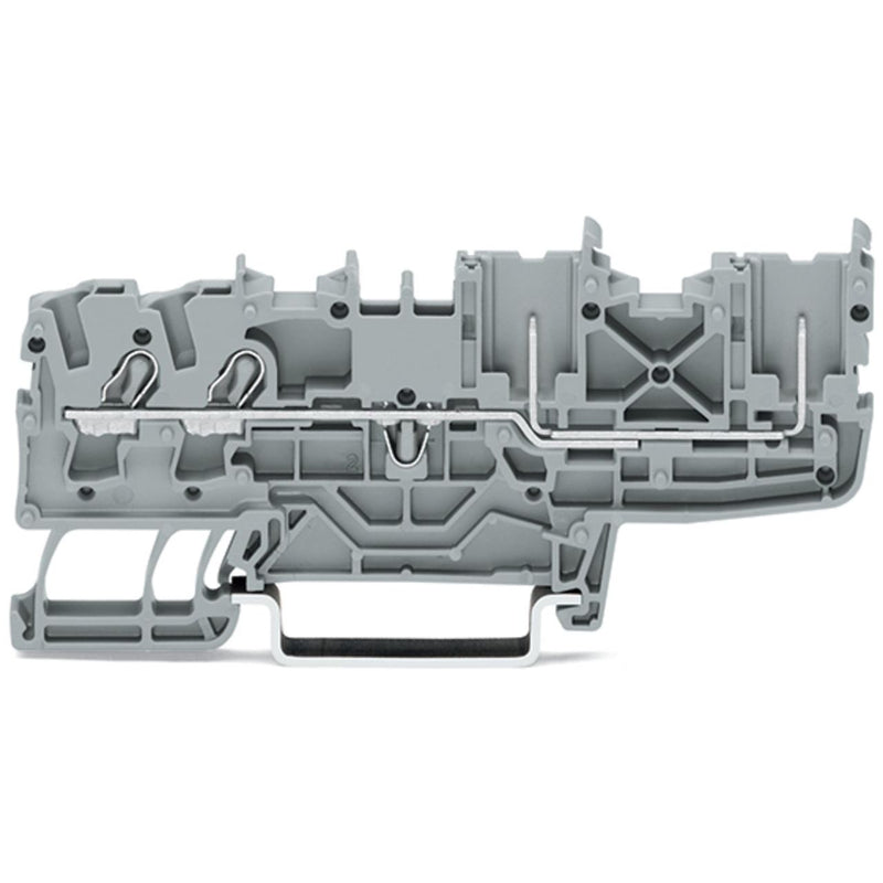 WAGO - Durchgangs-Reihenklemme 2-Leiter/2-Pin-Basisklemme 2022-1402 2,5mm² − 50 Stück