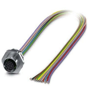 Phoenix Contact - Rundsteckverbinder, feldkonfektionierbar (Industriesteckverbinder) Einbausteckverbinder SACC-E-M12FS#1411574