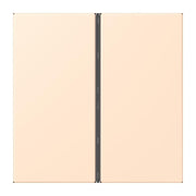 Jung - Abdeckung/Bedienelement für Installationsschalterprogramme Tastensatz 2fach LC 402 TSA 238 terre sienne pale