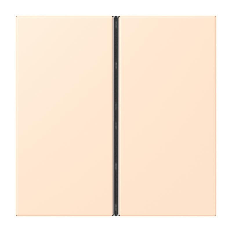 Jung - Abdeckung/Bedienelement für Installationsschalterprogramme Tastensatz 2fach LC 402 TSA 238 terre sienne pale