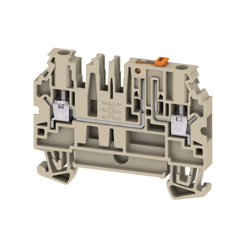 Weidmüller - Trenn- und Messtrenn-Reihenklemme Klemme W2C 4 DT STB Schraubanschl.,4mm² − 50 Stück