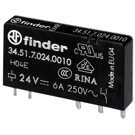 Finder - Schaltrelais Steck-/Printrelais 34.51.7.005.0010 − 20 Stück
