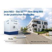 Draka Comteq (DNT) - LWL-Kabel UCHome Idrop900 I-VH LS9 60096085-Dca-Box250 4 SM7B weiß − 250 Meter