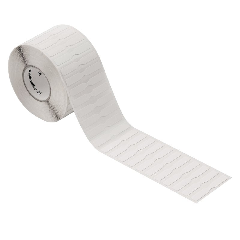Weidmüller - Kabelmarkierungssystem Gerätemarkierer, Etikett THM GEW FLAG 54/8 WS 54x8mm weiß
