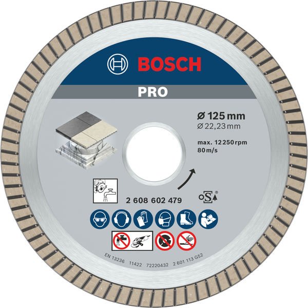 Bosch - Trenn-/Schleifscheibe PRO Ceramic 2608602479 Diamanttrennscheibe