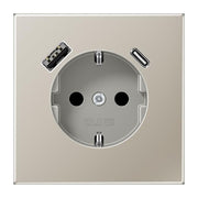 Jung - Steckdose SCHUKO Steckdose 16 A 250V ES 1520-15 CA m. Berührungsschutz