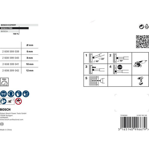 Bosch - Bohrkronenset PRO Ceramic dry M14 2607017579 Trockenbohrkronen-Se