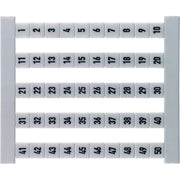 Weidmüller - Klemmenmarkierung Klemmenmarkierer DEK 5 FS 1-50 dekafix ws − 50 Stück