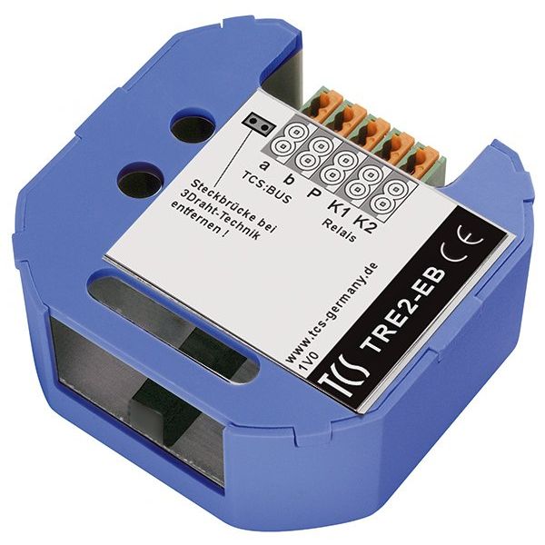 TCS Tür Control - Zusatzgerät für Türkommunikation BUS-Rufrelais TRE2-EB