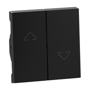 Legrand - Abdeckung/Bedienelement für Installationsschalterprogramme SEANO Wippe Legrand 765347 Schwarz lackiert