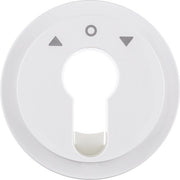 Berker - Abdeckung/Bedienelement für Installationsschalterprogramme Zentralstück pws/gl 15062089 f.Jal.Schlüsselsch