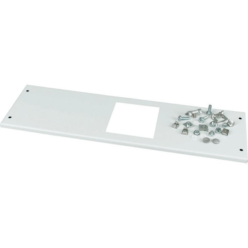 Eaton - Abdeckung/Blende/Beschriftungsleiste (Schaltschrank) Frontblende +Einbausatz XMN240806C NZM2 horizontal grau