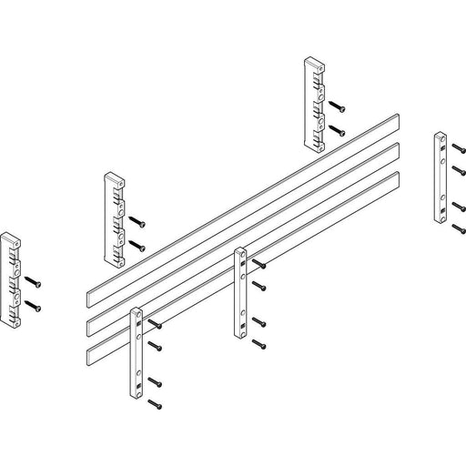 ABN - Verteilerfeld für Installationsverteiler Sammelschienen-Modul MFSC32643 flach 3FB/2RE