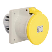 Walther Werke - CEE-Anbausteckdose (IEC 60309) Anbaudose gerade 63A 460504 5P 110V 4h IP44