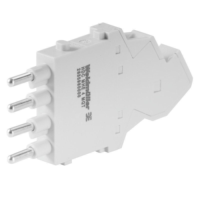 Weidmüller - Kontakteinsatz für Rechtecksteckverbinder Moduleinsatz HDC MHE 4 MP ModuPlug − 1 Stück
