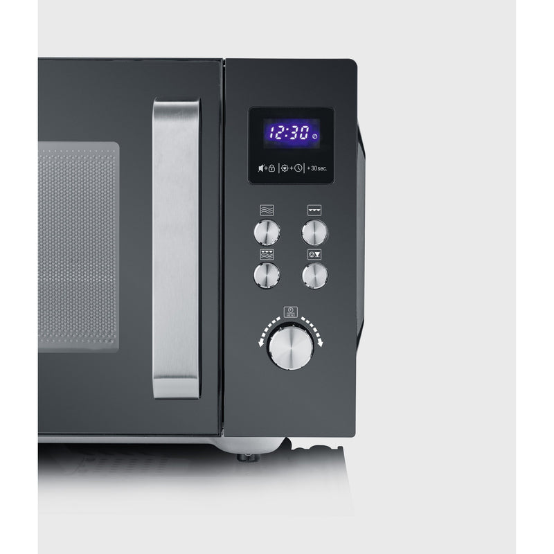 Severin - Mikrowellengerät Mikrowelle m.Grill MW 7763 sw 900/1000W