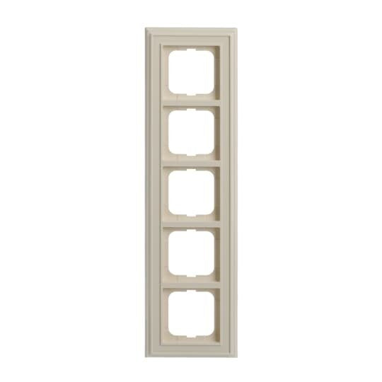 Busch-Jaeger - Abdeckrahmen Rahmen 5-fach 1725-832 elfenbein/ws