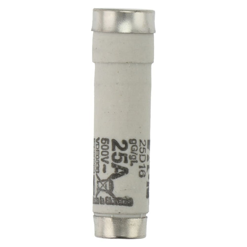 Eaton - D-Sicherungseinsatz Sicherungseinsatz Nieders. SICHERUNG-#25D16 25A AC 500V 50kA − 10 Stück