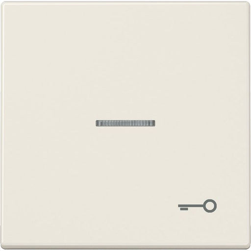 Jung - Abdeckung/Bedienelement für Installationsschalterprogramme Wippe Sym.TÜR/Lichtl.ws LS 990 KO5 T für beleuchtb.Taster