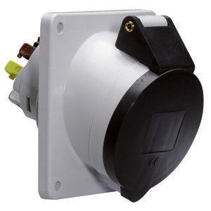 Bals Elektrotech - CEE-Anbausteckdose (IEC 60309) Anbausteckdose geneigt 32A 12874 3p 500V 7h IP44