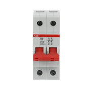 ABB Stotz S&J - Schalter für Reiheneinbau Trennschalter E202/100R Schaltgriff rot