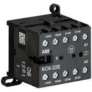 ABB Stotz S&J - Hilfsschütz, Relais Kleinhilfsschütz KC6-22E-01 24V DC