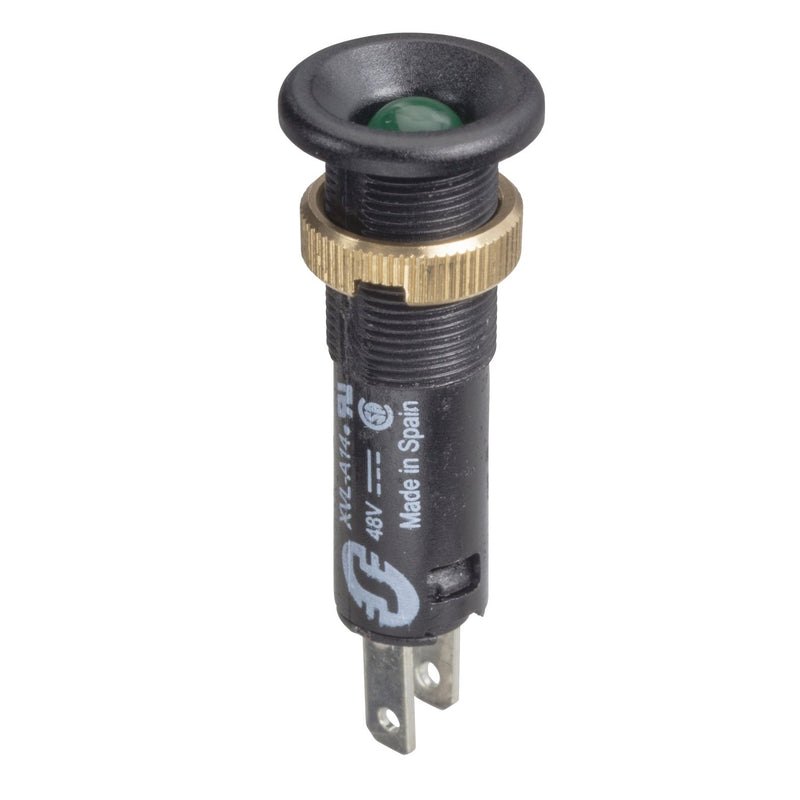 Schneider Electric - Leuchtmelder, Komplettgerät Meldeleuchte XVLA143 LED gn 48VDC,D=8