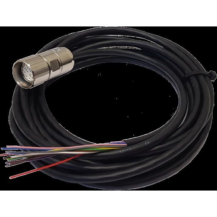 ABB Stotz S&J - Konfektioniertes Sensor-Aktor-Kabel Leitung glatt JSD-TK5-12 5m 12x0,25qmm,5mPUR