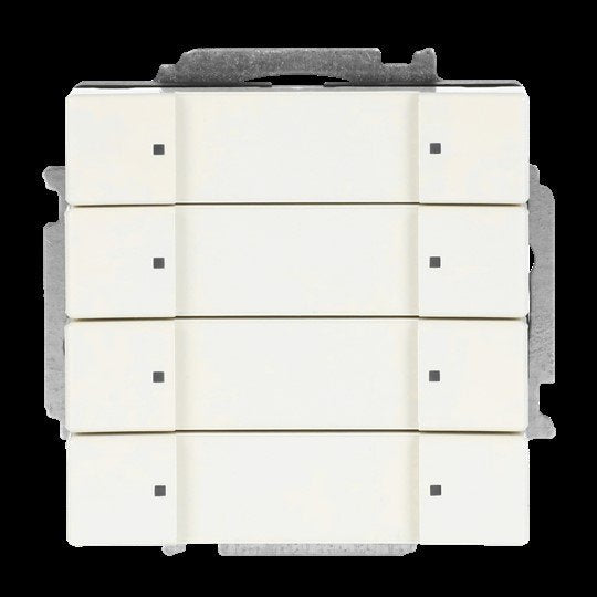 Busch-Jaeger - Bussystem-Tastsensor Tastsensor 4fach 6127/01-82 mit Busankoppler