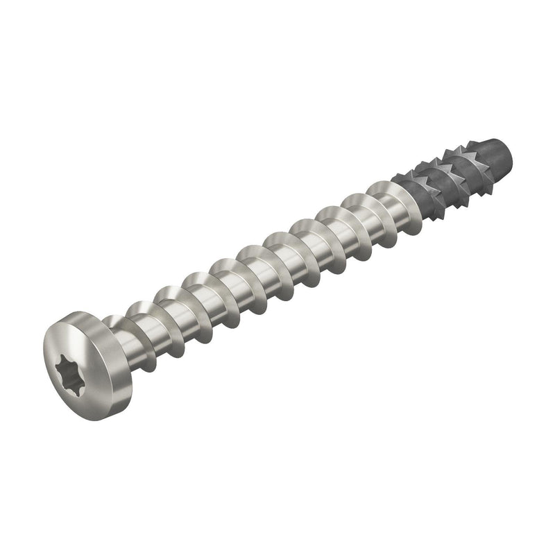 OBO Bettermann - Bolzenanker Rundkopfanker MMS+ P 7.5x75 A4 7,5x75mm m.Panhead − 50 Stück