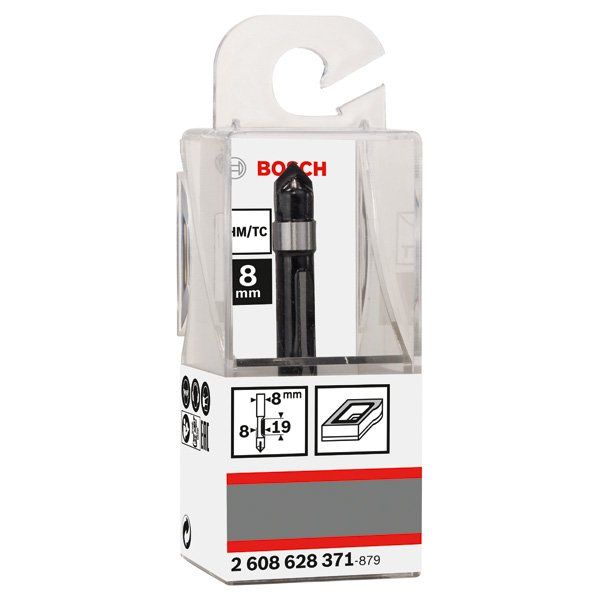 Bosch - Fräser PRO Kopierfräser, 8 x L 2608628371 18,6, Schaft 8 mm